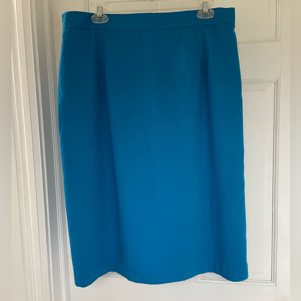 turquoise skirt 18 petite by Liz Baker